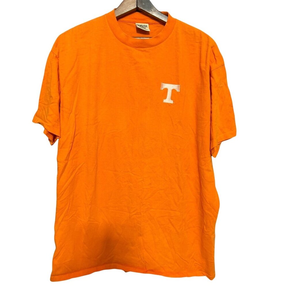Vintage University Of Tennessee Orange T-Shirt Size XL